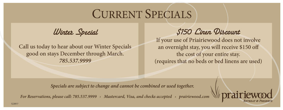Prairiewood Specials