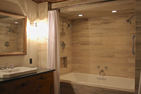 Stonehouse master bath