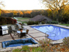 Pool and Hot Tub View