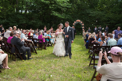 Blue Sage Barn Outdoor Wedding