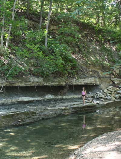 stream on preserve grounds